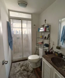 Baño pasillodepartamento en venta en la condesa