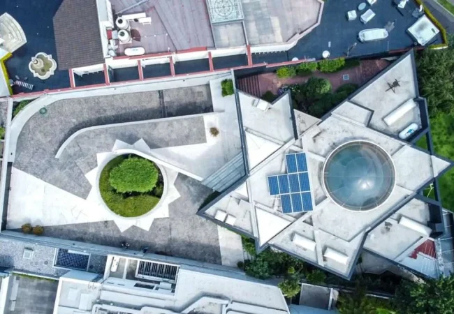 Casa en venta bosque de las lomas toma aerea