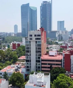 Fachada departamento en venta en la condesa